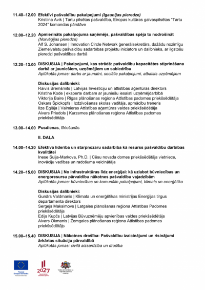 Konferences programma