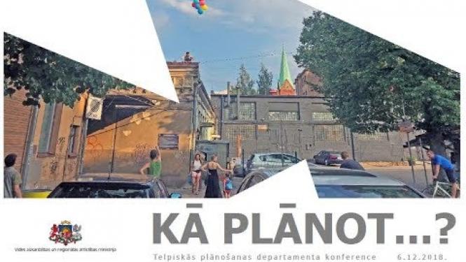 Plānotāju konference: "KĀ PLĀNOT...?"  1. daļa. 06.12.2018.