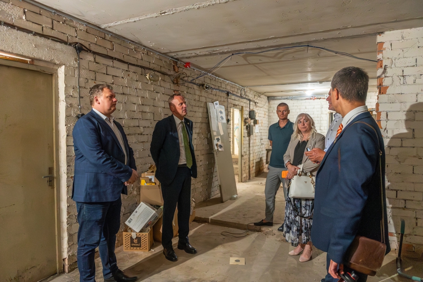 Ministra Edgars Tavars, VARAM vadība un Talsu novada domes pārstāvji
