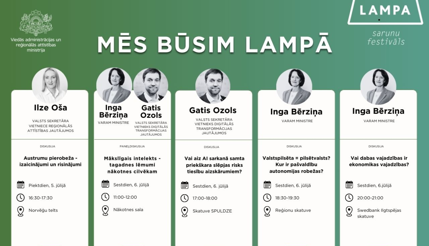 LAMPAS diskusijas