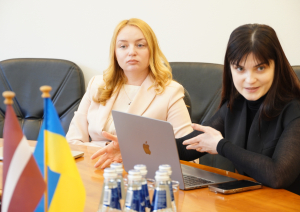 Ukrainas Digitālās transformācijas ministrijas pārstāvji