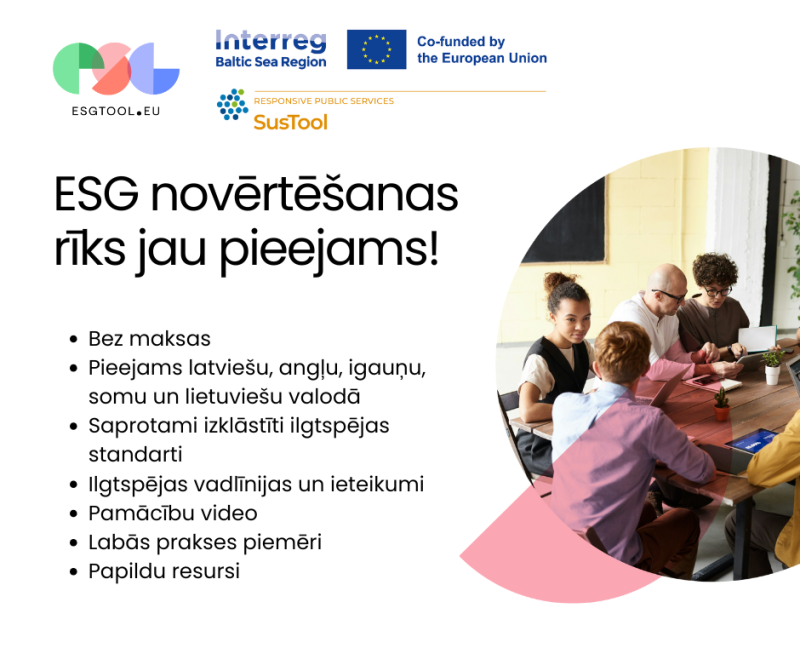 ESG novērtēšanas rīks