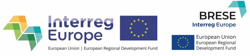 Logo. Interreg un BRESE