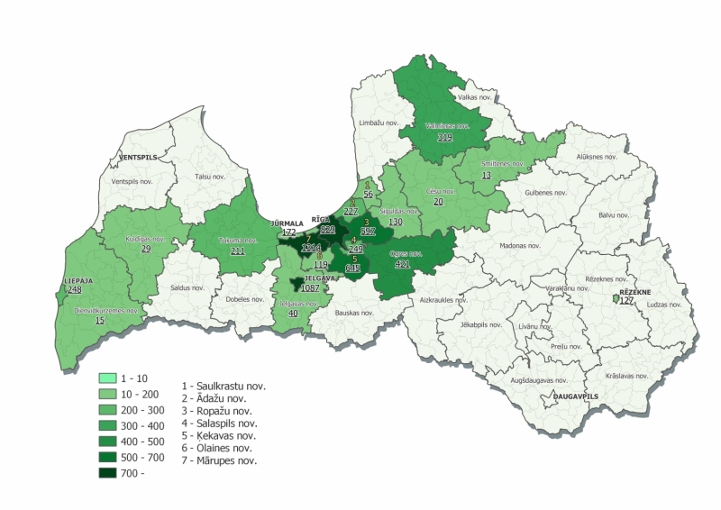 Bērnu rindu uz 2022.gada 1.oktobri