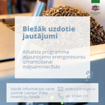 Atbalsta programma apkures iekārtu nomaiņai