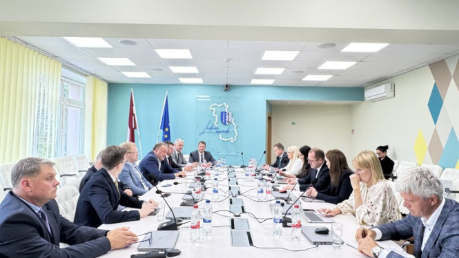 VARAM ministrs Raimonds Čudars pirmajā reģionālajā vizītē apmeklē Latgali