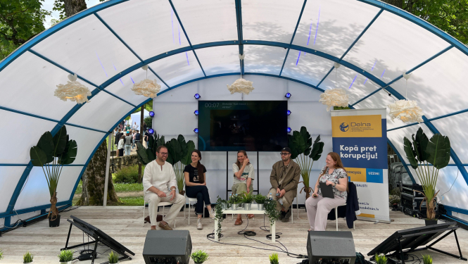Reģionu skatuve sarunu festivālā LAMPA