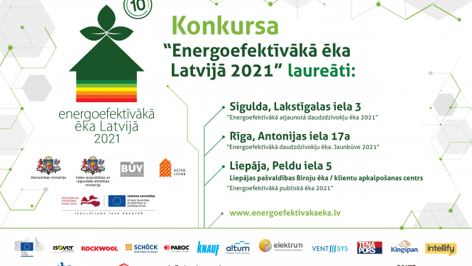 Energoefektīvākā ēka. Plakāts
