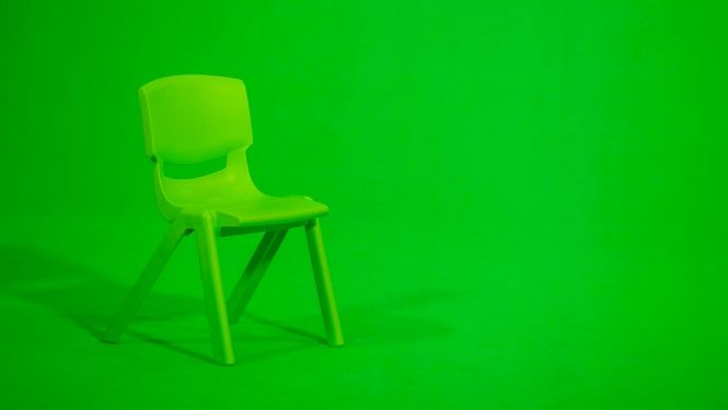 Zaļš krēsls