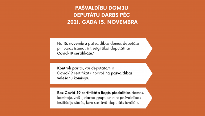 Pašvaldību deputātu darbs pēc 15.11.21.