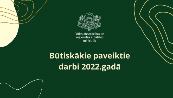 Paveiktie darbi 2022. gadā