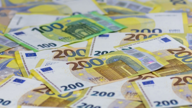 Eiro banknotes