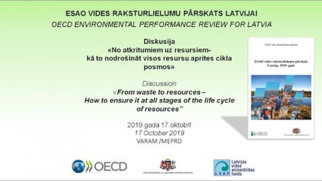 ESAO vides raksturlielumu pārskats par Latviju, 17.10.2019.