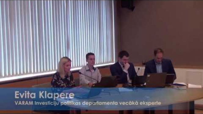 Seminārs Latvijas pašvaldībām par SAM 3.3.1., 4.2.2., 5.6.2. projektu īstenošanu: 1.3.