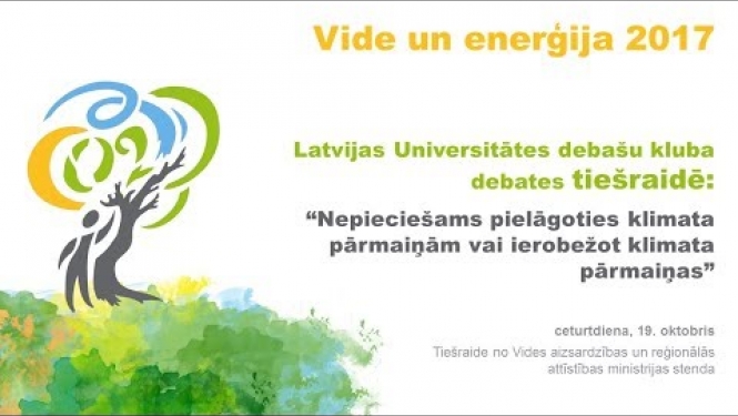 Latvijas Universitātes debašu kluba debates tiešraidē 19.10.2017