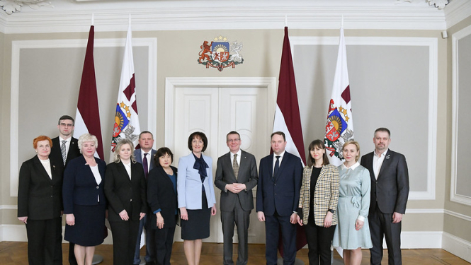 Ministres tikšanās ar Valsts prezidentu