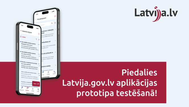 Latvija.gov.lv aicinājums aplikācijas testēšanai