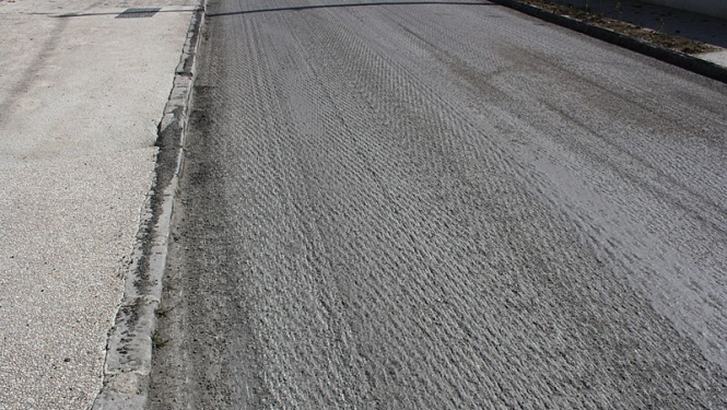 Autoceļš remontdarbu stadijā