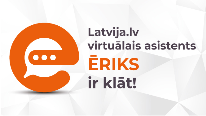 Latvija.lv virtuālā asistenta Ēriks vizualizācija
