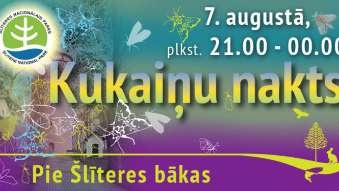 Informatīvs plakāts: Kukaiņu nakts