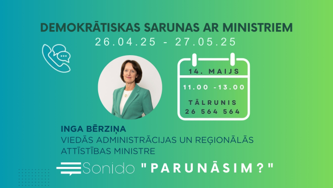 Sonido sociālais projekts "Parunāsim?" - Inga Bērziņa