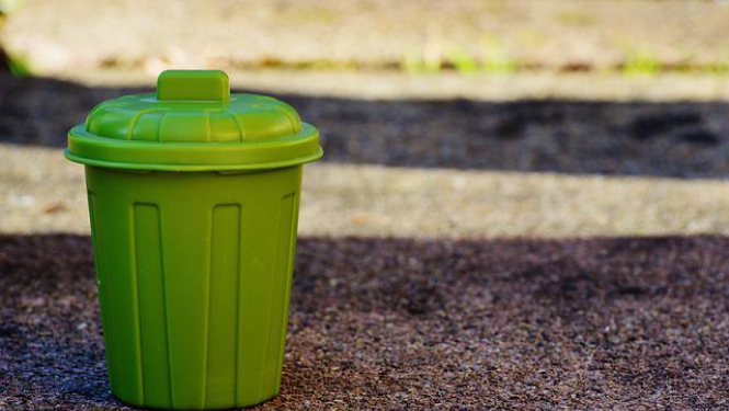 Zaļa atkritumu tvertne