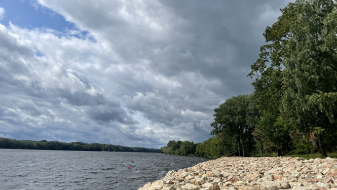 Ūdenskrātuves krasts