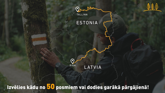 Pargājiena maršruta Mežtaka vizualizācija