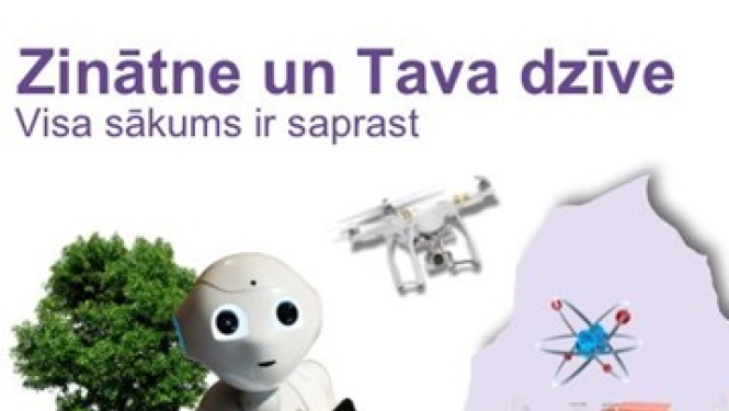 Kampaņas plakāts - Latvijas kontūra un gaisa baloni