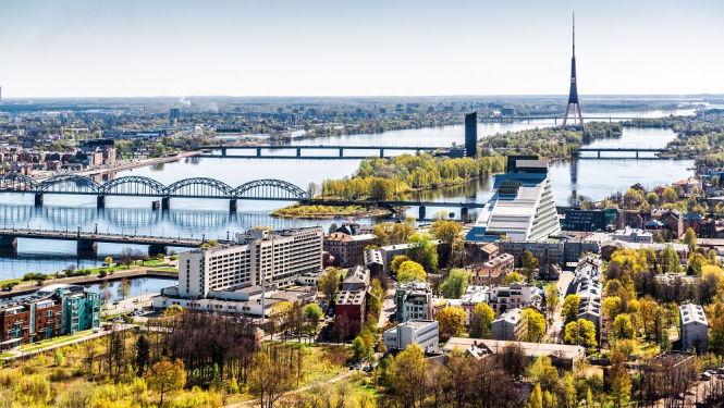 Rīgas skats no augšas