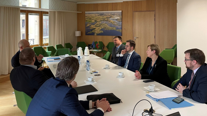 Vides ministru sanāksme Briselē