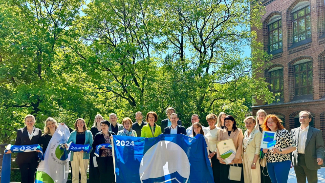 Zilā Karoga pasākums - kopbilde