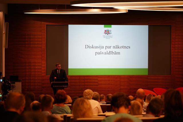 28.08.2019. Diskusija par nākotnes pašvaldībām konferenču centrā "Citadele" foto