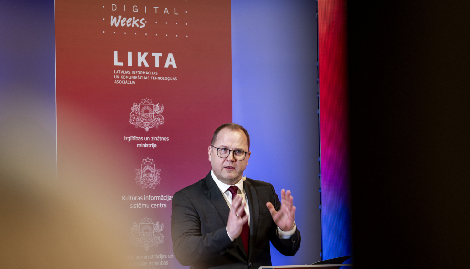 Ministrs Raimonds Čudars atklāj Digitālo nedēļu 2026