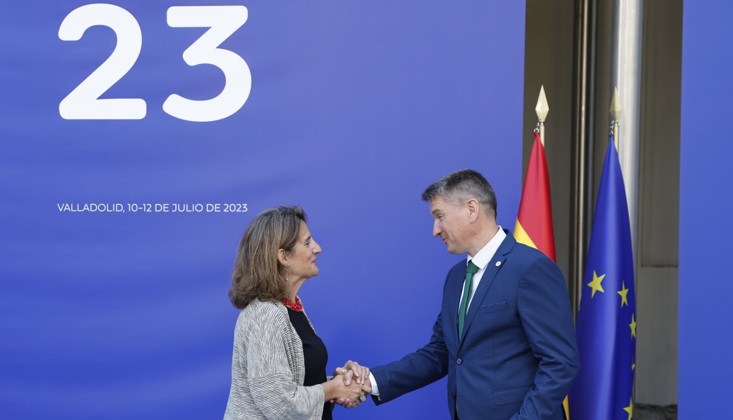 Māris Sprindžuks ES vides ministru nefomālajā sanāksmē Spānijā 2023