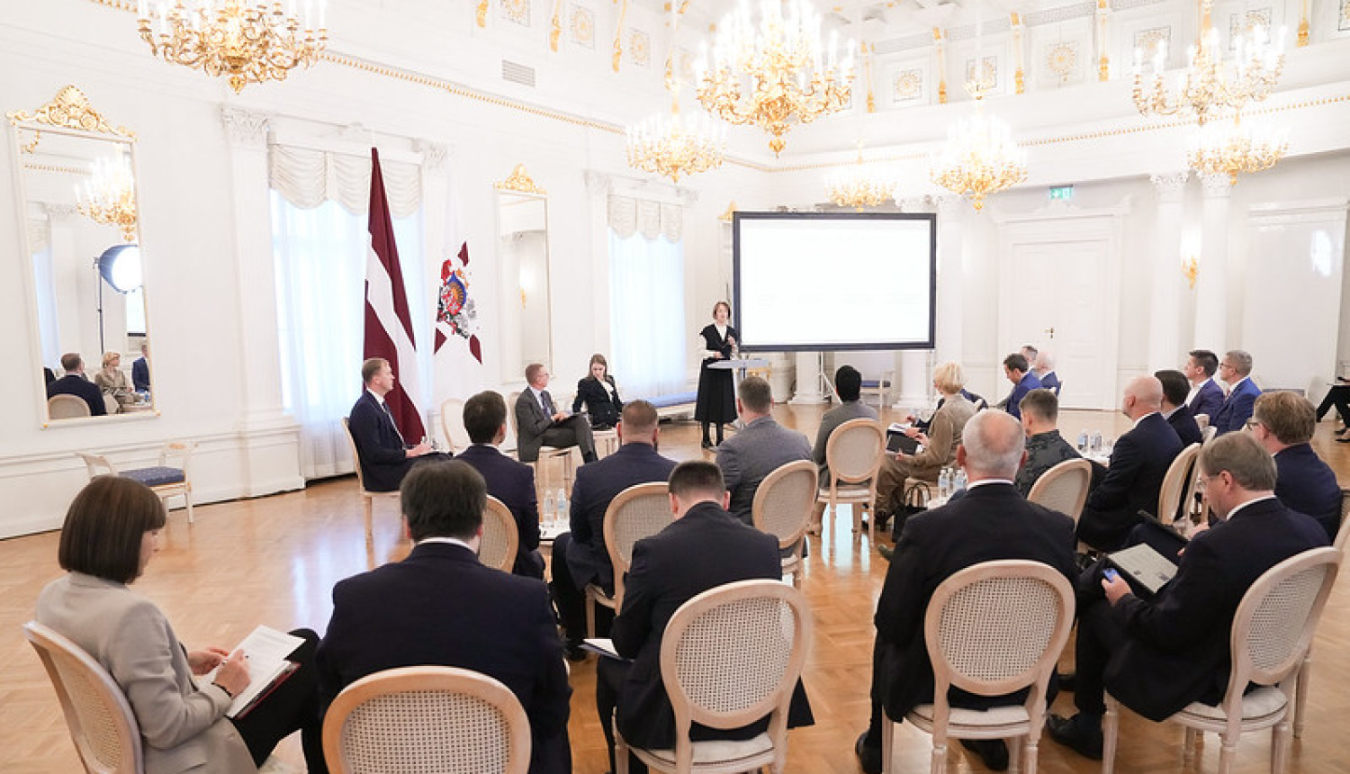 Tikšanās pie prezidenta