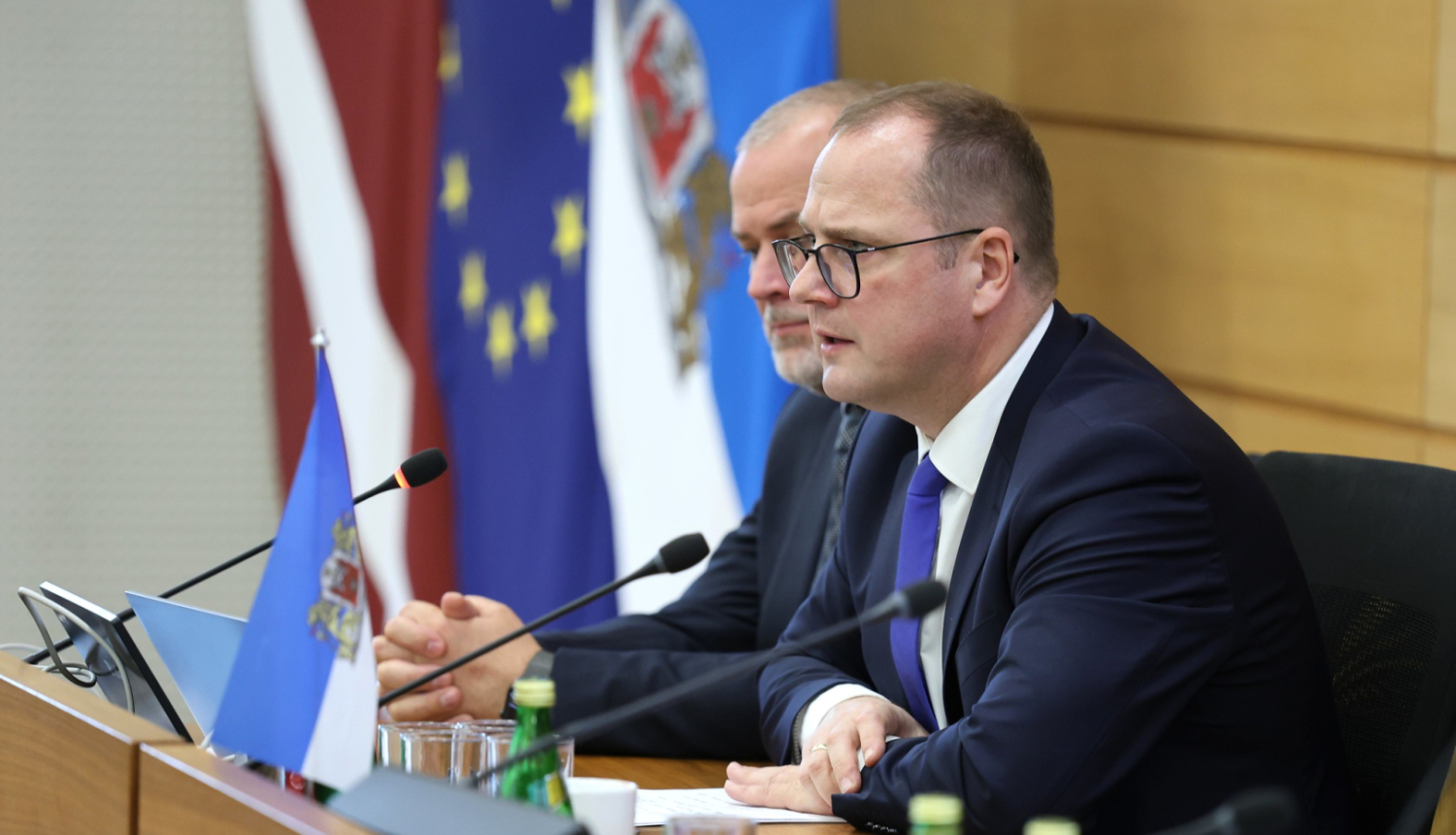 Ministrs Raimonds Čudars sniedz uzrunu