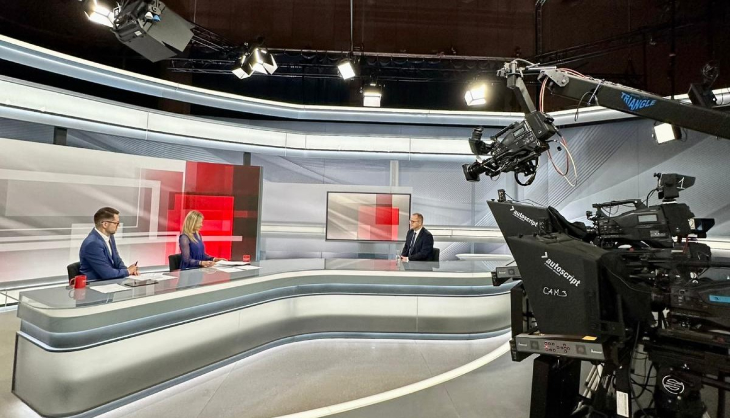 Ministrs Raimonds Čudars - dalība LTV Panorāma