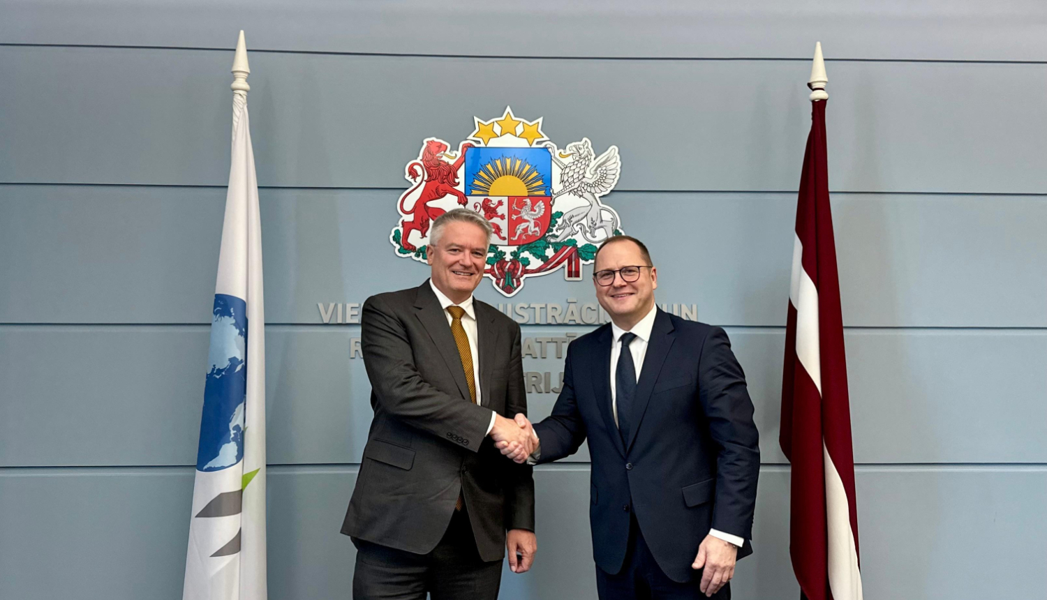 Ministrs Raimonds Čudars ar OECD ģenerālsekretāru pārrunā sadarbību reģionālās attīstības un digitālās transformācijas jomās 