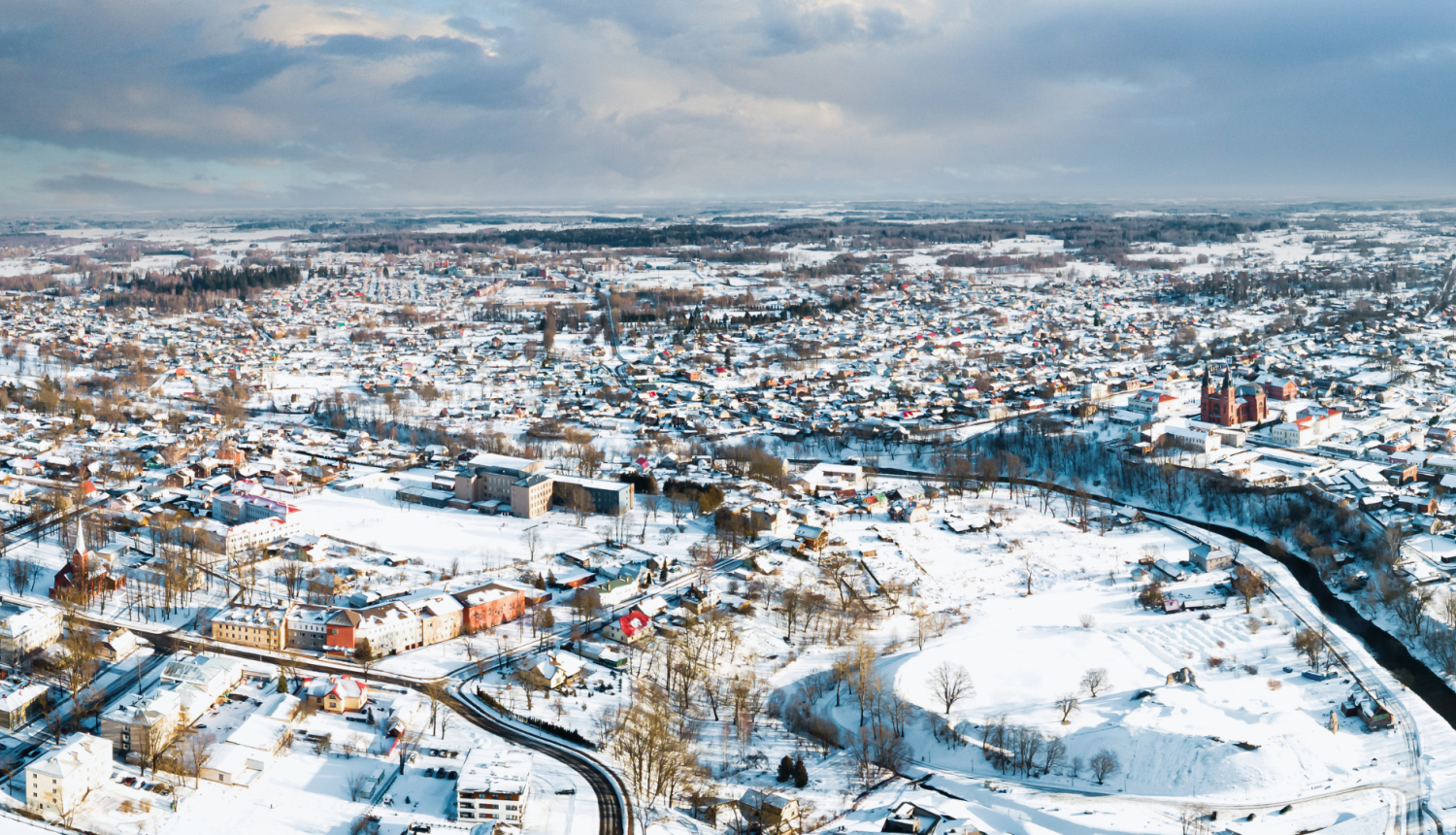 Rēzekne no putna lidojuma