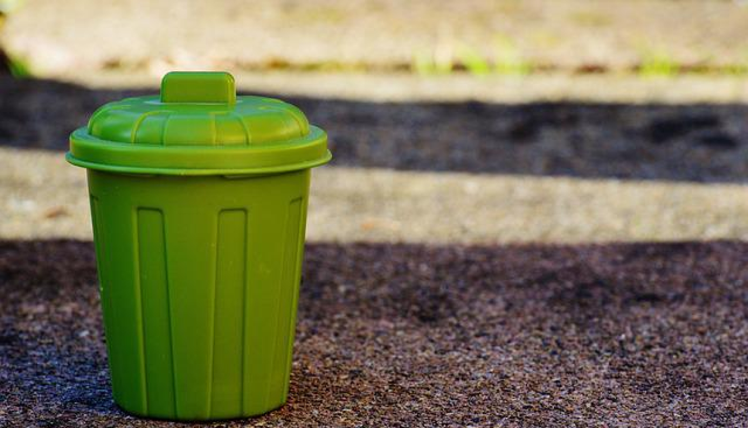 Zaļa atkritumu tvertne