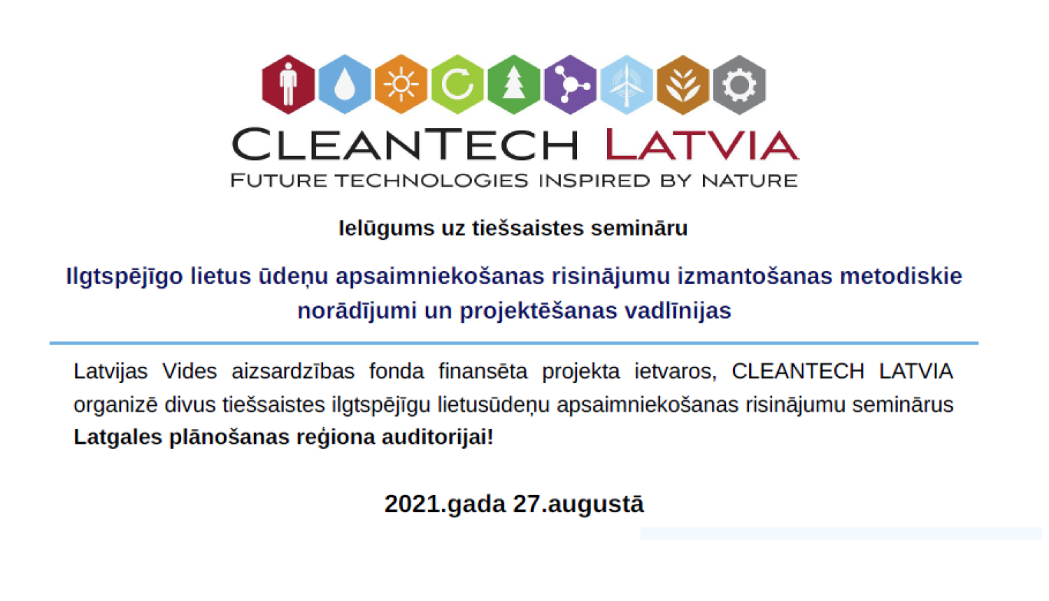 Ielūgums uz semināru