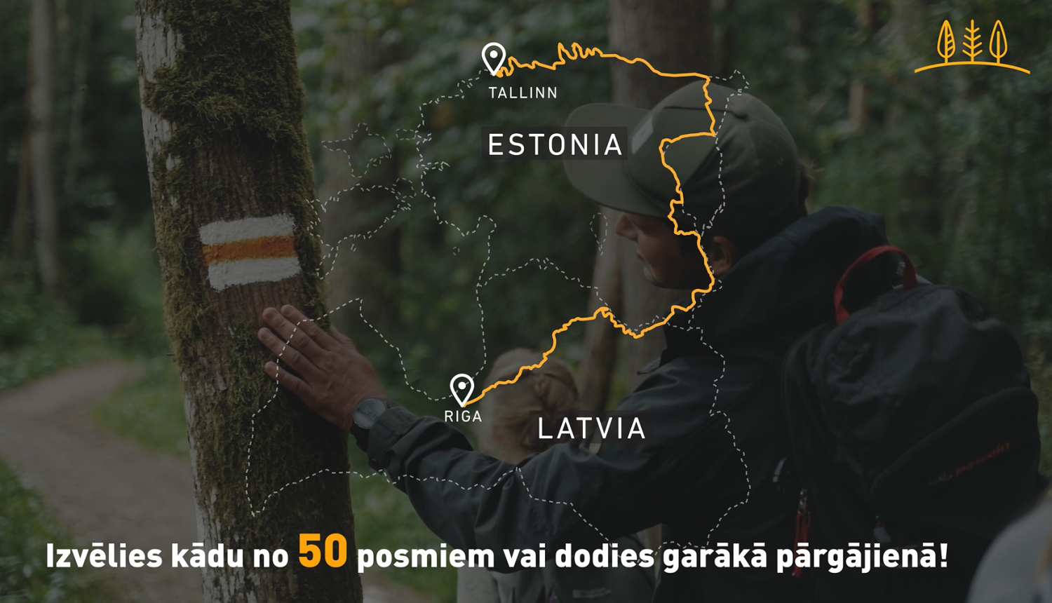 Pargājiena maršruta Mežtaka vizualizācija