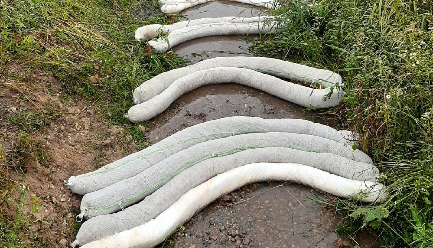 dīzeļdegvielas noplūdes likvidēšana