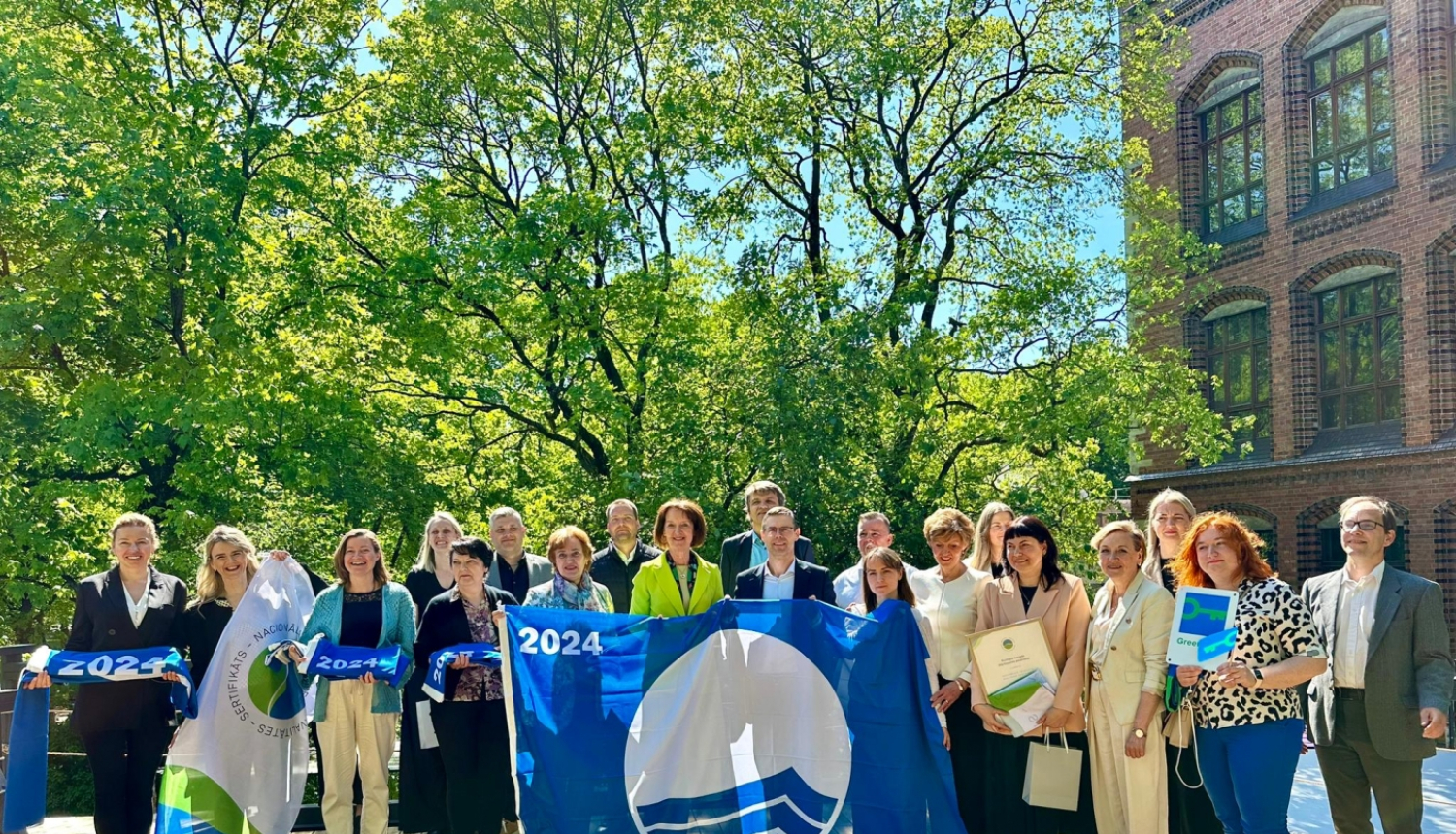 Zilā Karoga pasākums - kopbilde