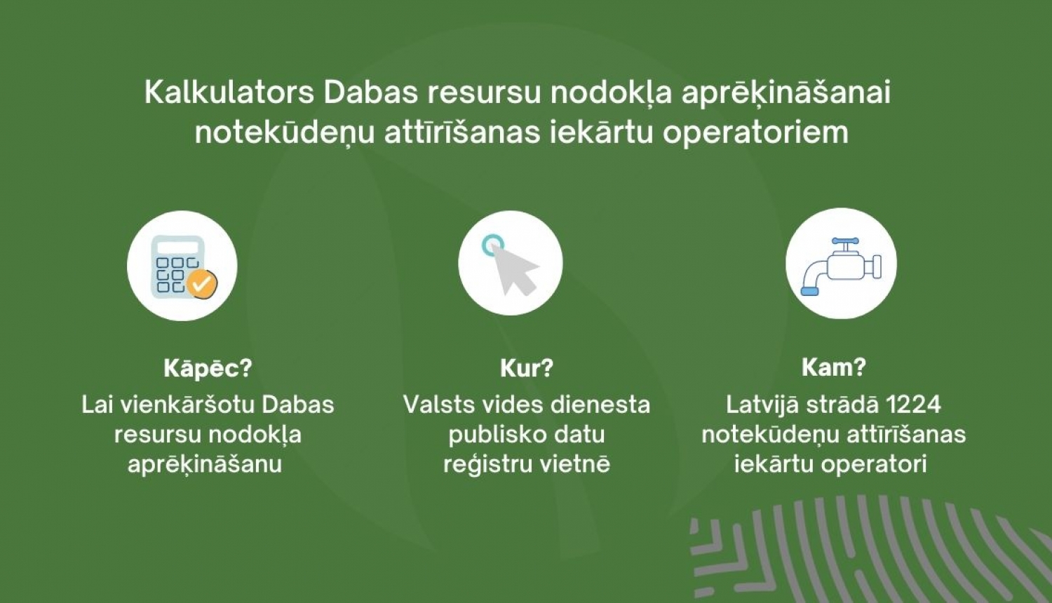 Kalkulators dabas resursu nodokļu aprēķināšanai