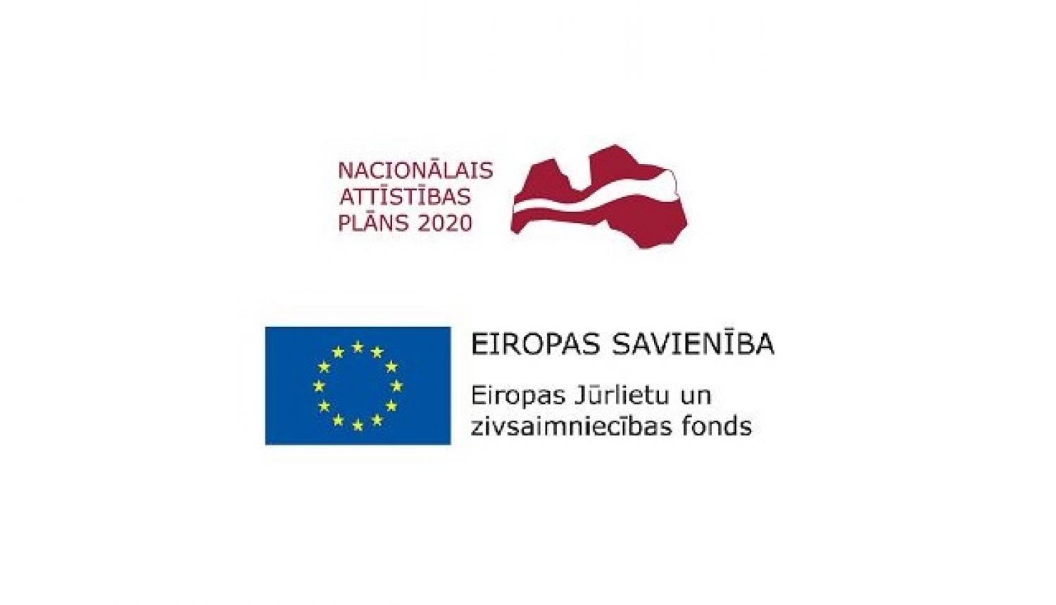 Logo. Eiropas Jūrlietu un zivsaimniecības fons