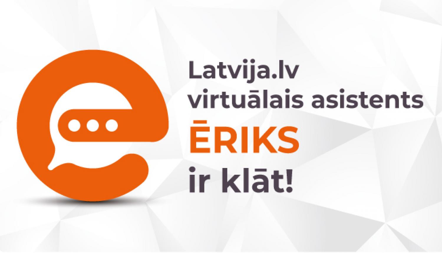 Latvija.lv virtuālā asistenta Ēriks vizualizācija