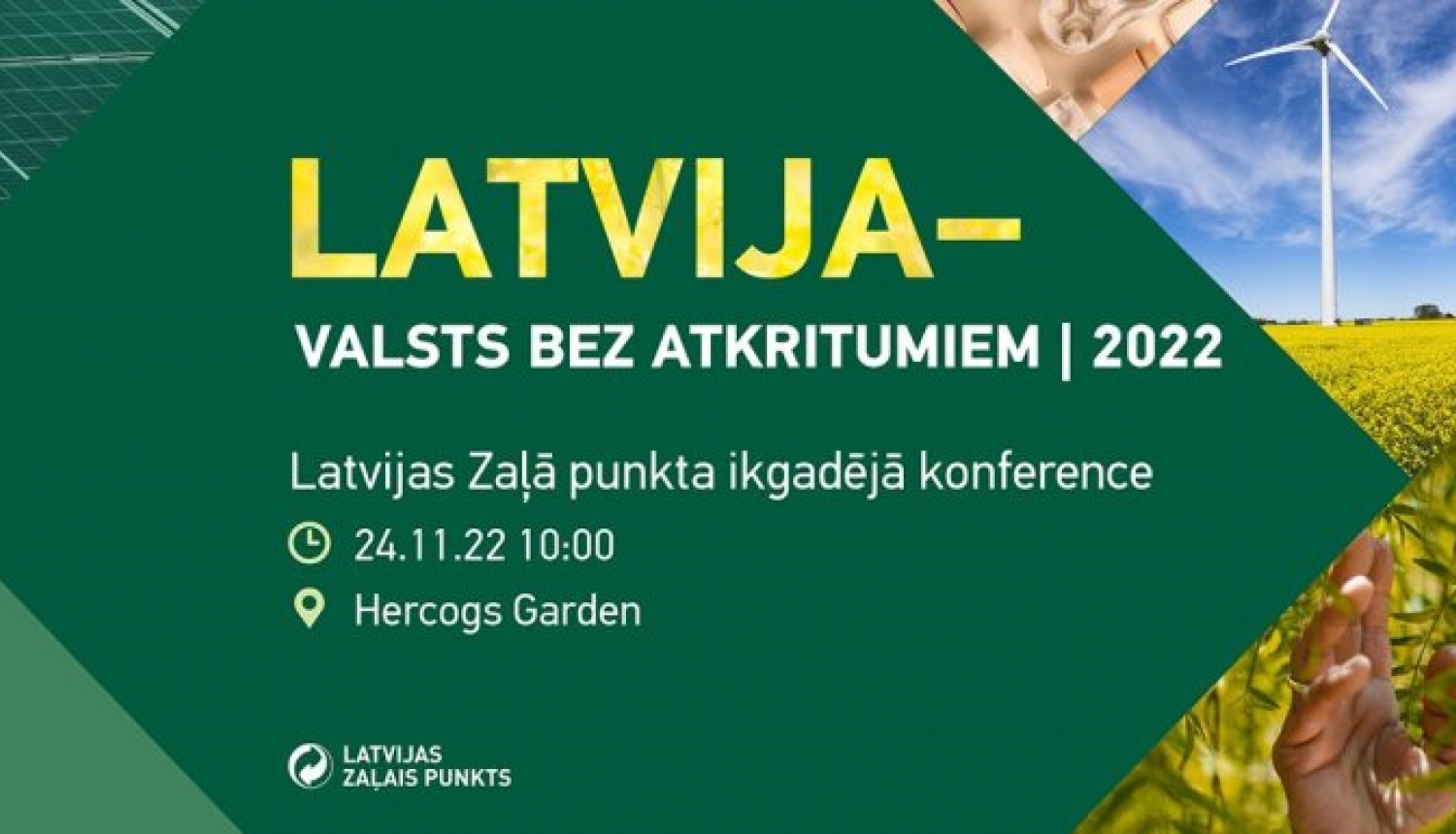 Konference "Latvija – valsts bez atkritumiem"