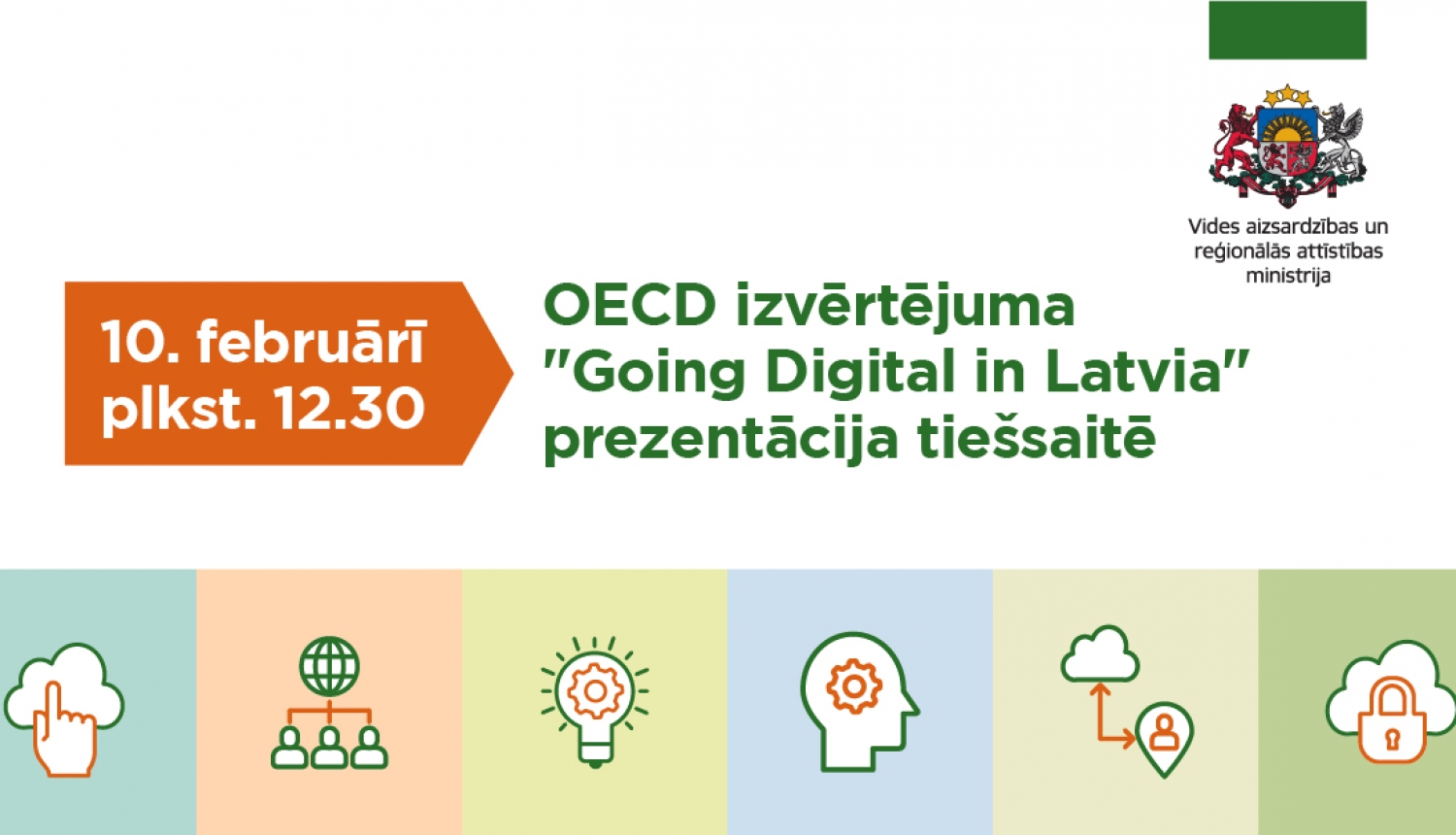 OECD izvērtējuma Going Digital Latvia prezentācija